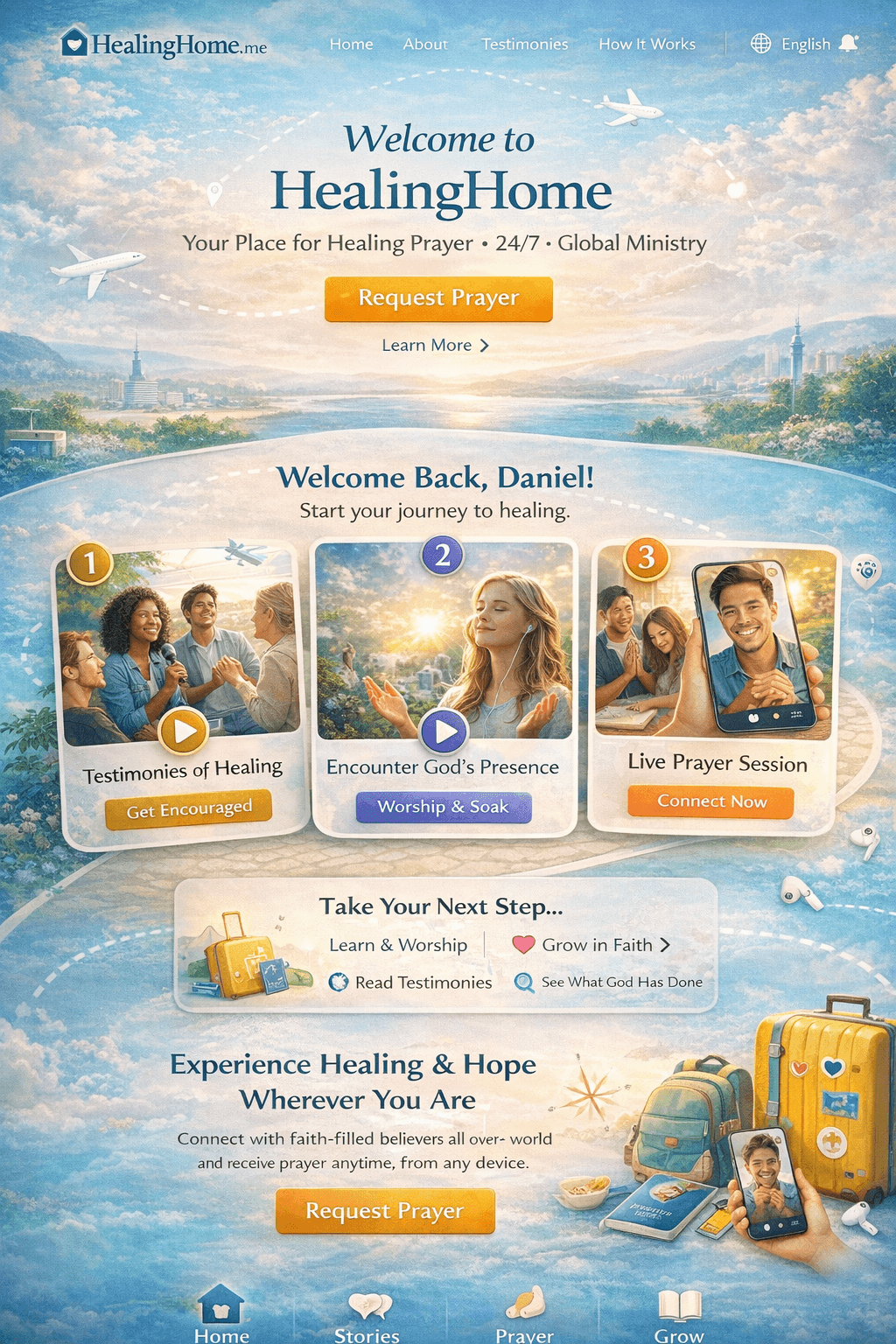 Welcome home to your healing journey.